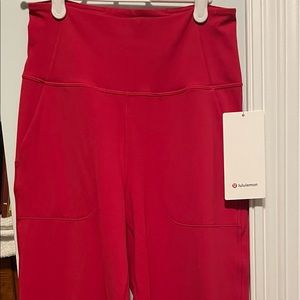 Lululemon Align wide leg crop pants. NWT